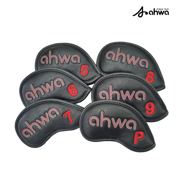 AHWA 스티치 아이언커버 세트(5번~Pw) 6P
